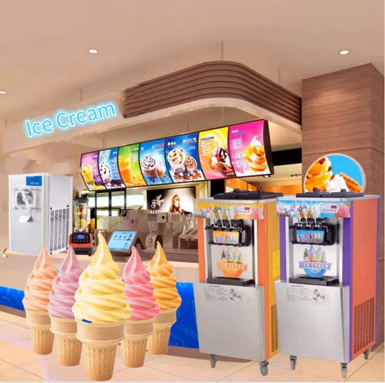 ケータリング機器用の商業ソフトフルーツアイスクリーム製造機